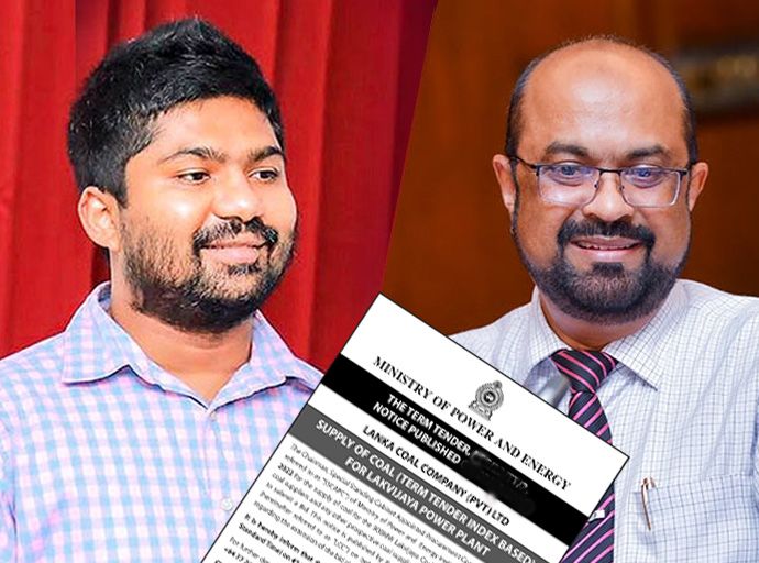 බලශක්ති ඇමති කුමාර ජයකොඩිට ඩී.වී. චානක මන්ත්‍රීවරයා ගෙන් අභියෝගයක්